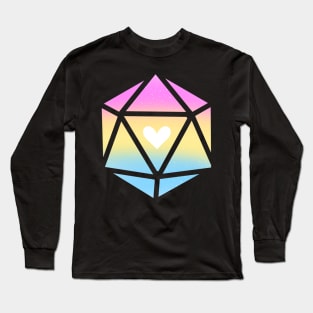 Pansexual Pixie Heart Dice Long Sleeve T-Shirt